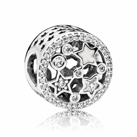 Charm en filigrana en plata de ley Estrellas Iluminadas 796373CZ