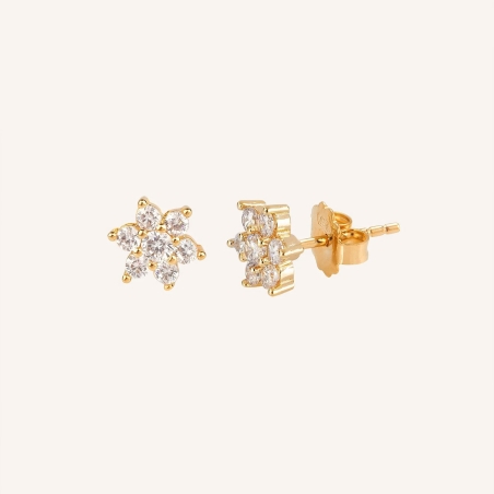 Pendientes Vidal & Vidal Flor G1904B