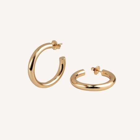 Pendientes Vidal & Vidal Medio aro G2230B