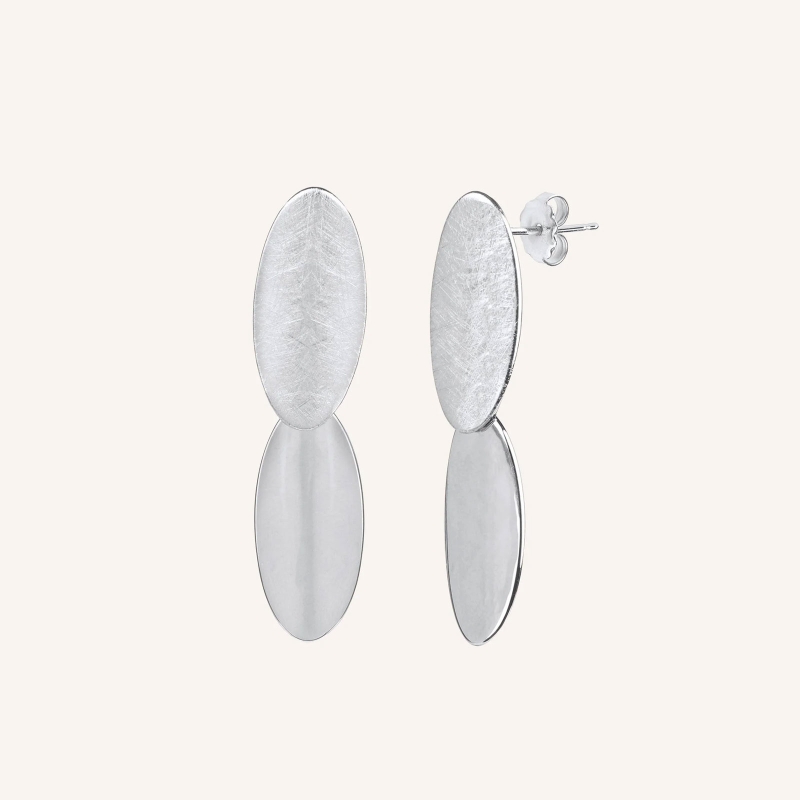 Pendientes Vidal & Vidal Oval Doble X25843A