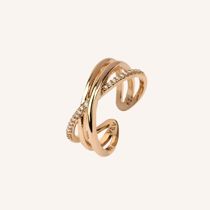Anillo Vidal & Vidal Tiras X467651214