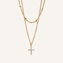 Collar Vidal & Vidal Cruz Brillante X4795540