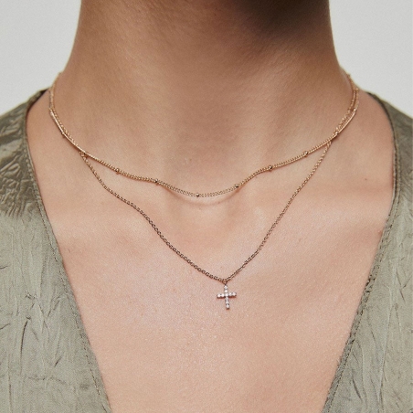 Collar Vidal & Vidal Cruz Brillante X4795540