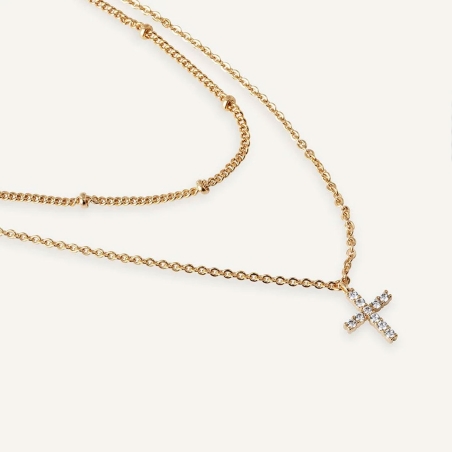 Collar Vidal & Vidal Cruz Brillante X4795540