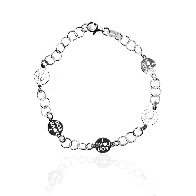 Joyería Plata 925 Grabado A Mano Pulsera De Plata De Ley Grabada Personalizada - Regalo Especial Para Ella Con Mensaje A Elegir Pulsera Plata 925 Grabada