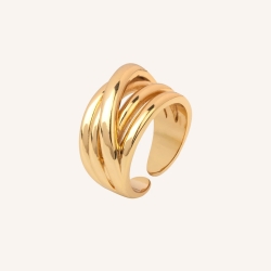 Anillo Vidal & Vidal Cinco tiras X46251
