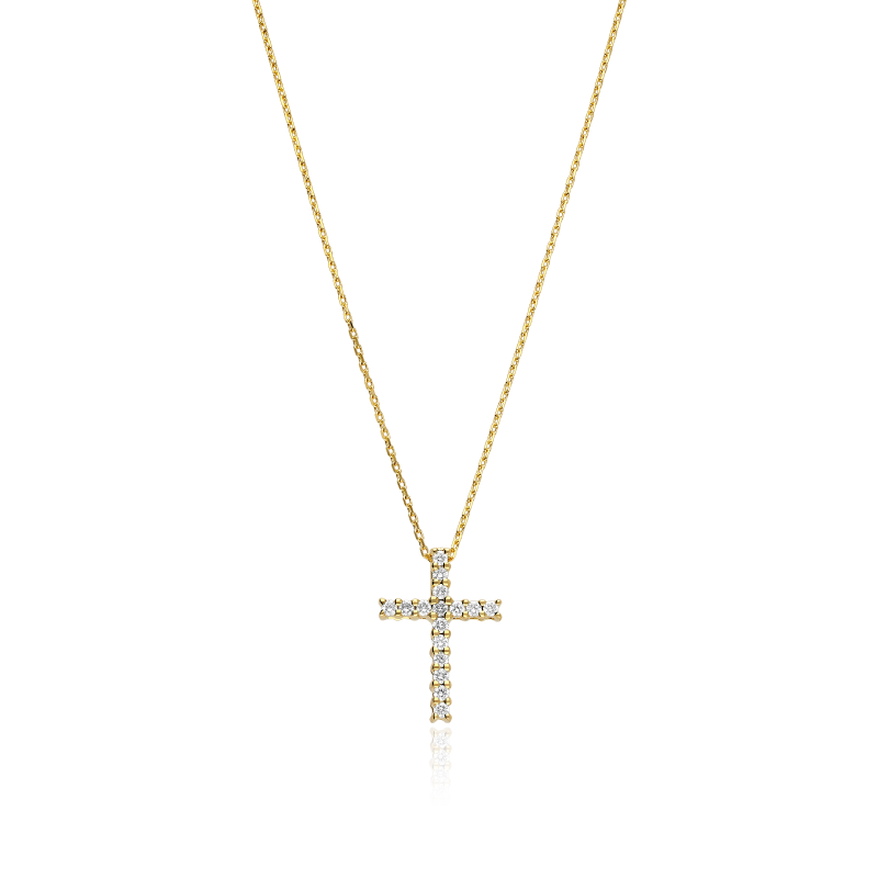 Gargantilla Oro 18k y diamantes 0.15cts "Dainara"