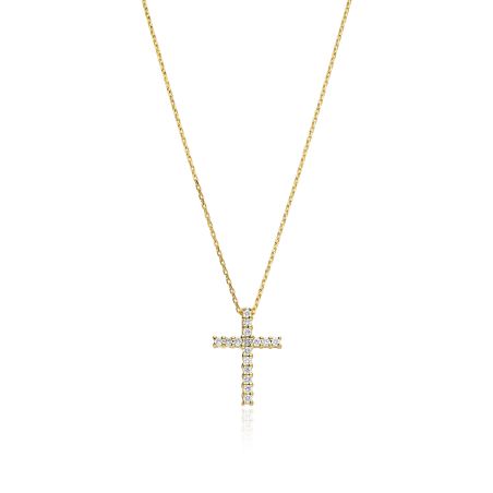Gargantilla Oro 18k y diamantes 0.15cts "Dainara"