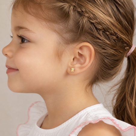 Pendientes Oro 18k "Flekis"