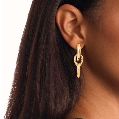 Pendientes Calvin Klein Sculptured Drops 35000917