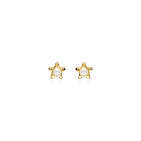 PENDIENTES "CORINTO" ORO 18K PERLAS CULTIVADAS
