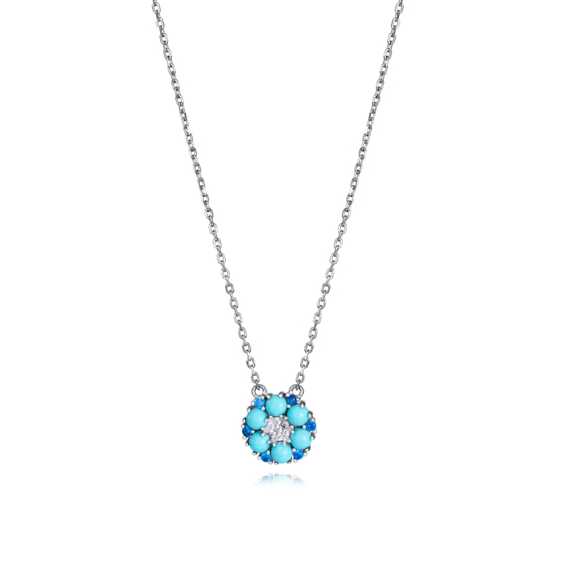 Collar Viceroy Plata y gemas azules 2376C000-33