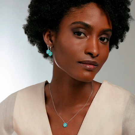 Collar Viceroy Plata y gemas azules 2376C000-33