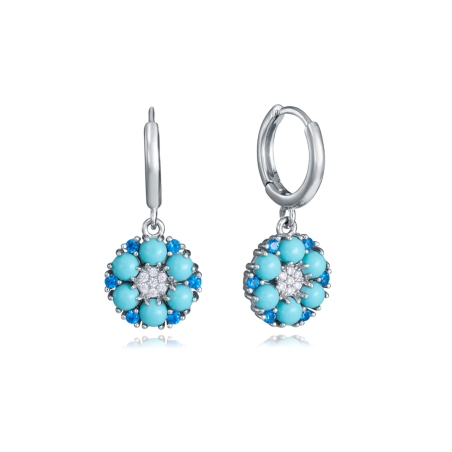 Pendientes Viceroy Plata y gemas azules 2376E000-33