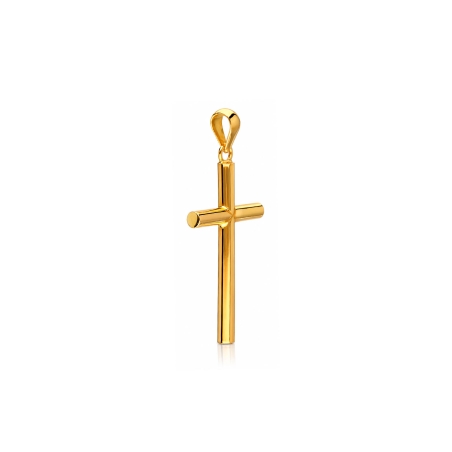 Cruz Oro 18k tubo 22mm "Maiden"