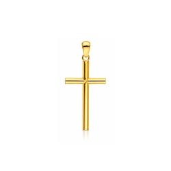 Cruz Oro 18k tubo 22mm "Maiden"