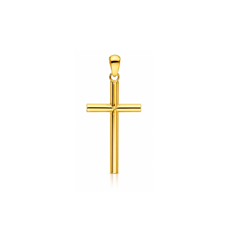 Cruz Oro 18k tubo 22mm "Maiden"