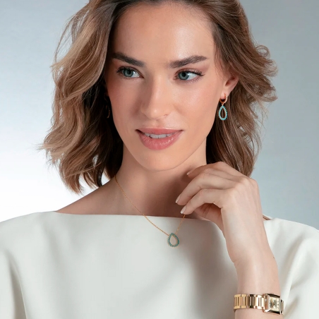 Collar Viceroy Plata y turquesa 2367C100-33