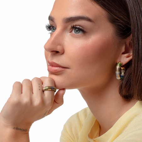 Pendientes Viceroy cordón Laura Escanes 14361E01016
