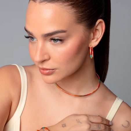 Pendientes Viceroy cordón Laura Escanes 14361E01017