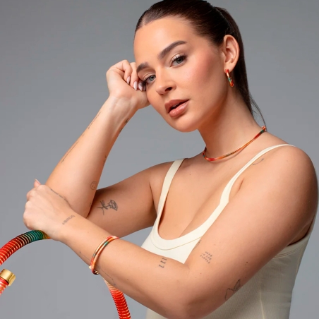 Pendientes Viceroy cordón Laura Escanes 14361E01017