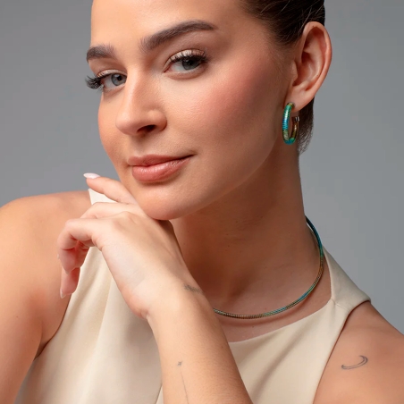 Pendientes Viceroy cordón Laura Escanes 14361E01019