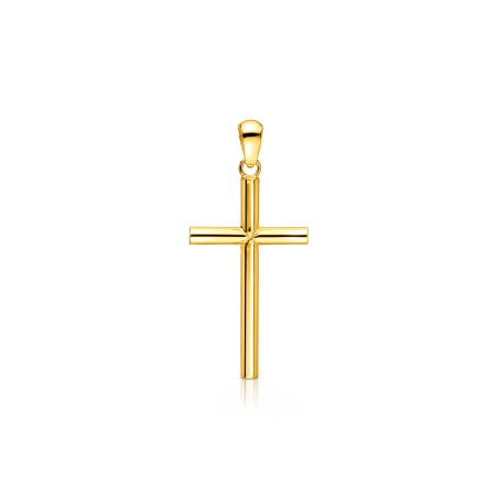 Cruz Oro 18k tubo 22mm "Maiden"
