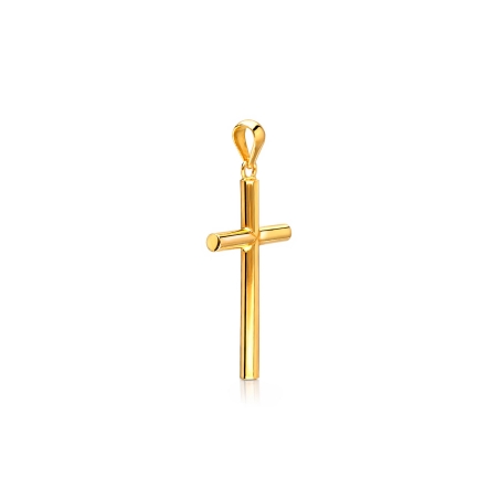 Cruz Oro 18k tubo 22mm "Maiden"