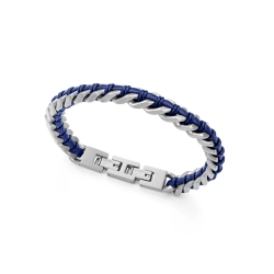 Pulsera Viceroy acero y piel 14386P01013
