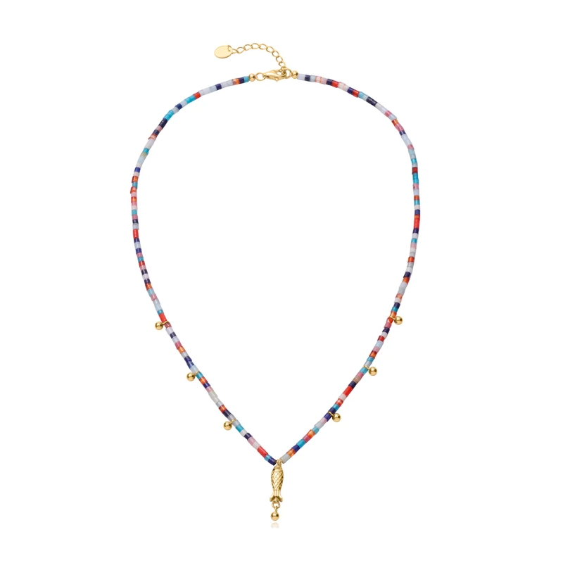 Collar Viceroy y gemas naturales 13266C100-59