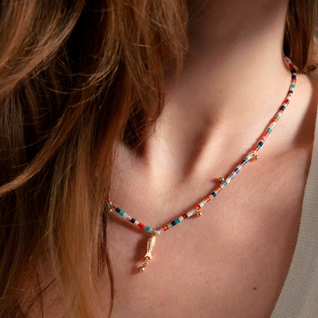 Collar Viceroy y gemas naturales 13266C100-59