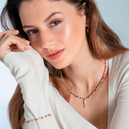 Collar Viceroy y gemas naturales 13266C100-59