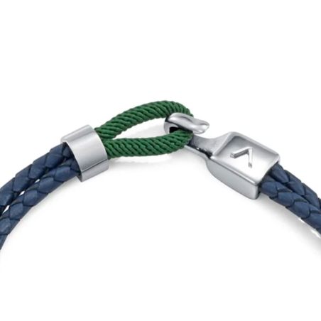 Pulsera Viceroy acero y piel 75443P01013