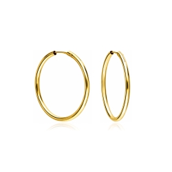 Aros Oro 18k 2x30mm "Aridane"