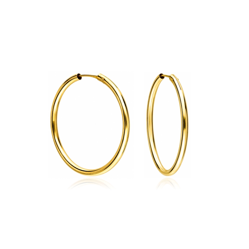 Aros Oro 18k 2x30mm "Aridane"