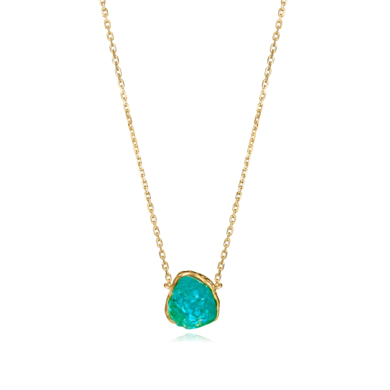 Collar Viceroy y apatita azul 2370C100-43