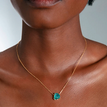 Collar Viceroy y apatita azul 2370C100-43