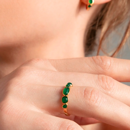 Anillo Viceroy y ágata verde 2372A0_42