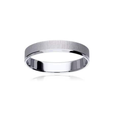 ALIANZA "NEXO" ORO BLANCO 18K 3100011