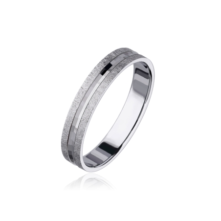 ALIANZA "NEXO" ORO BLANCO 18K 3100026