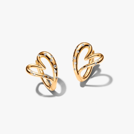 Pendientes Pandora corazones 264664C01