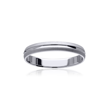ALIANZA "NEXO" ORO BLANCO 18K 3100035