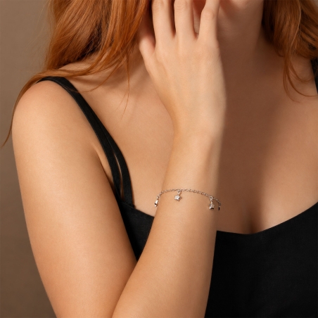 Pulsera Plata primera ley "Caelum"