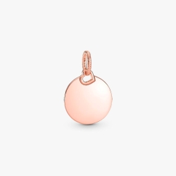 Colgante Pandora etiqueta redonda grabable 388610C00