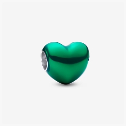 Charm Pandora corazón verde 793337C07
