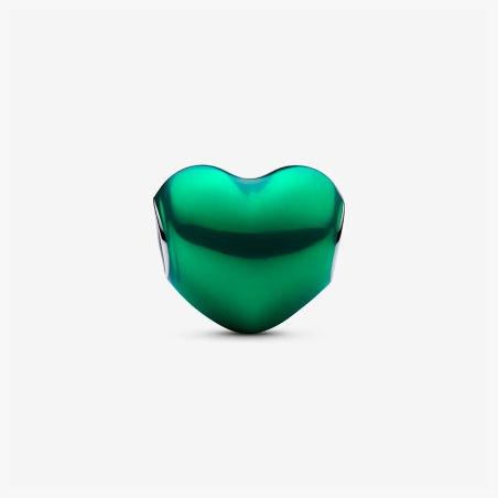 Charm Pandora corazón verde 793337C07