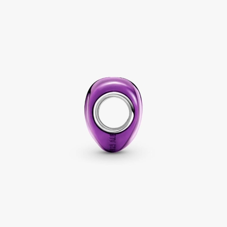 Charm Pandora corazón morado 793337C01
