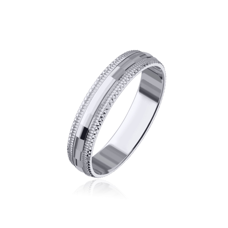 ALIANZA "NEXO" ORO BLANCO 18K 3100069