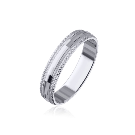 ALIANZA "NEXO" ORO BLANCO 18K 3100069