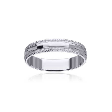 ALIANZA "NEXO" ORO BLANCO 18K 3100069